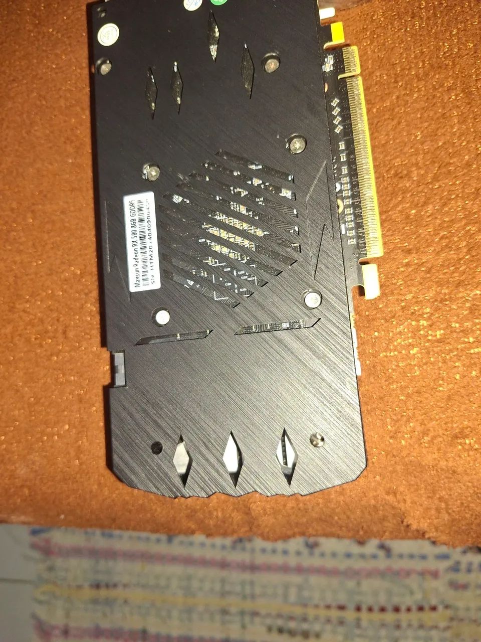 Placa de video rx580 com defeito - Foto 4
