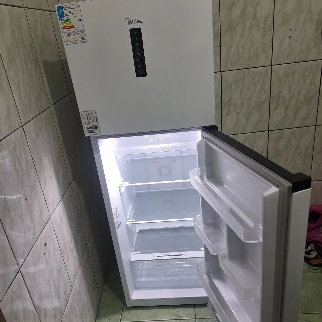 Geladeira nova frost free marca midea - Foto 3