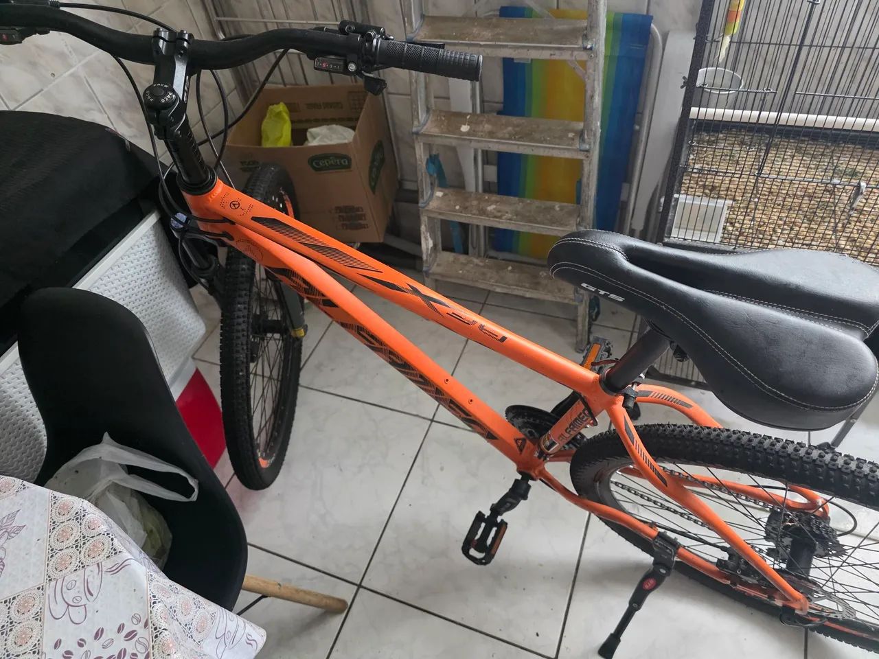 Bicicleta aro 29 pouco usado - Foto 5