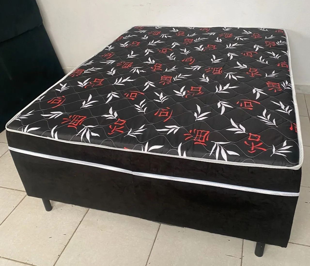 CAMA CASAL COMPLETA CONJUGADA COM ESPUMA D33 - Foto 2