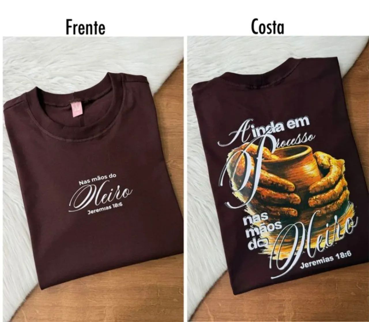 T-shirt de algodão 