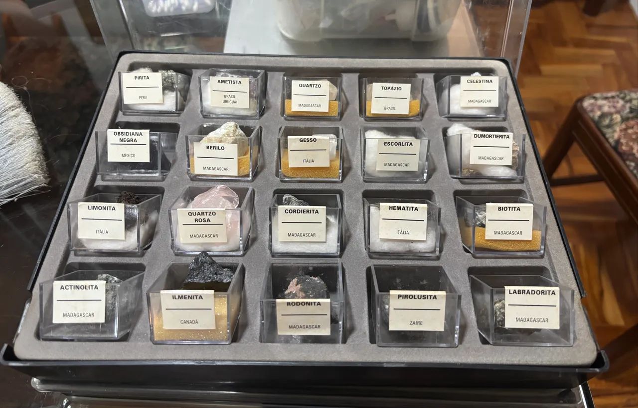 Coleção de Minerais e Pedras - Foto 2