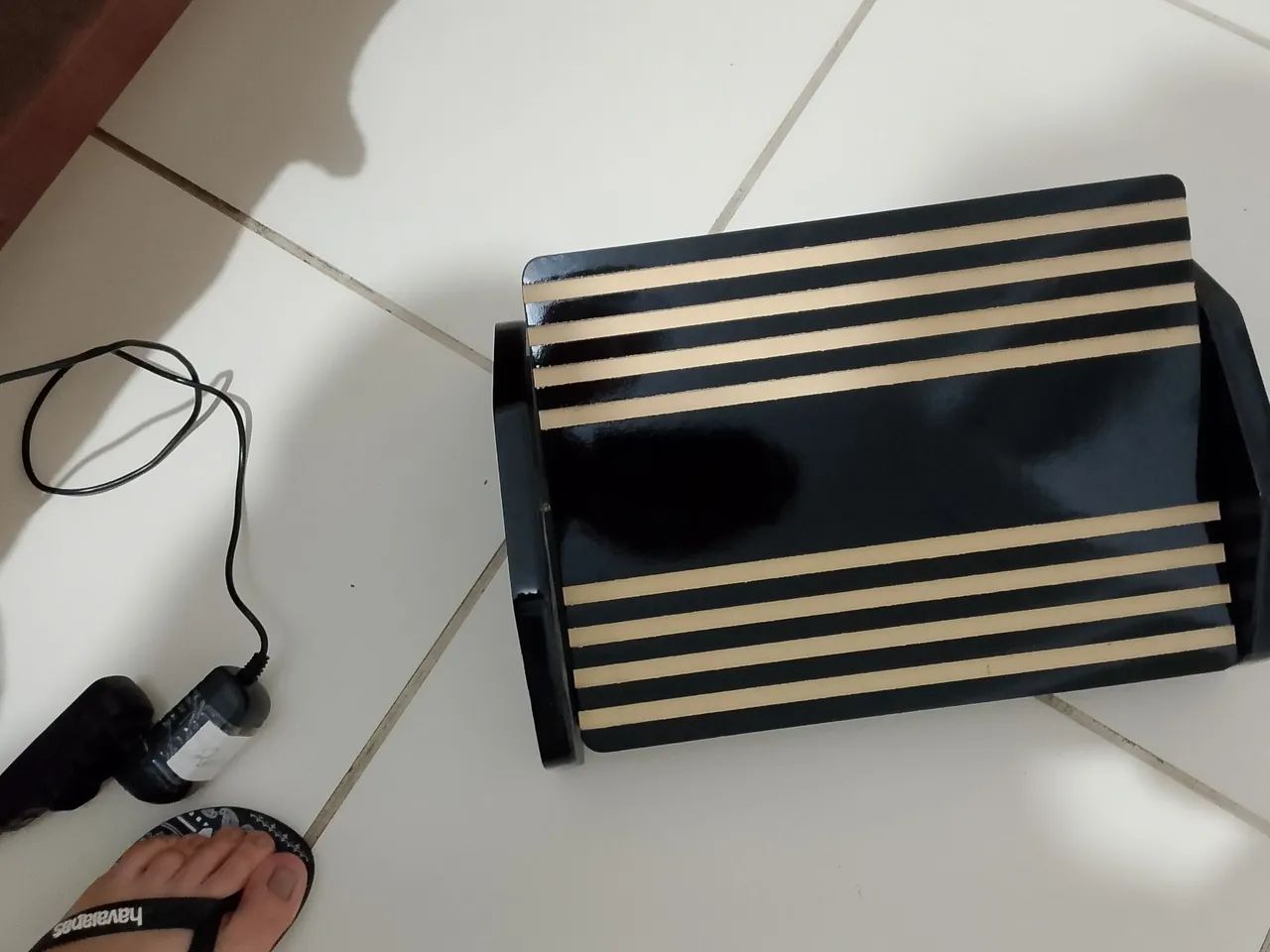 Apoio ergonômico de pés 