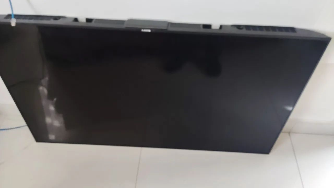 Tv Sony XBR-55X905E defeito ler anuncio 55 polegadas com fonte e controle