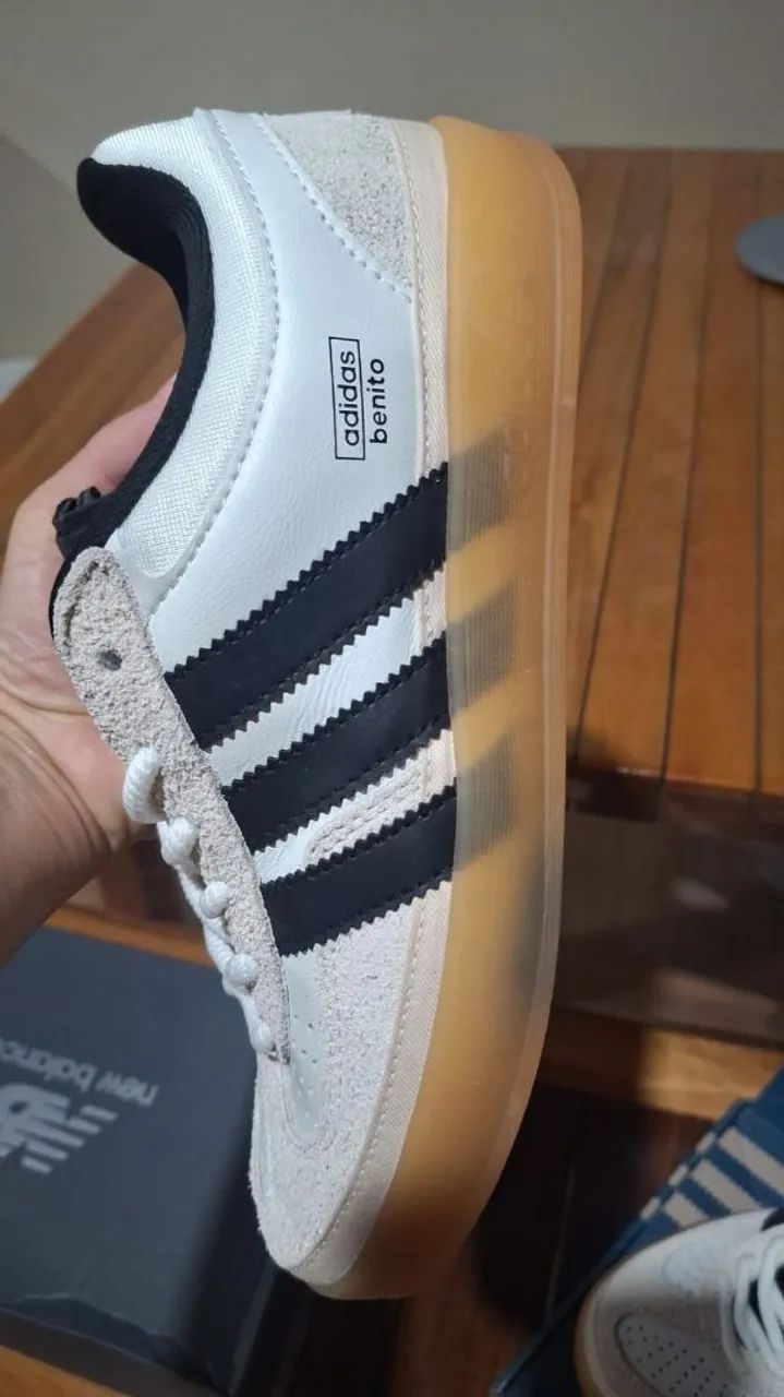 Tênis Adidas Bad Bunny Gazelle N 37 - Foto 4