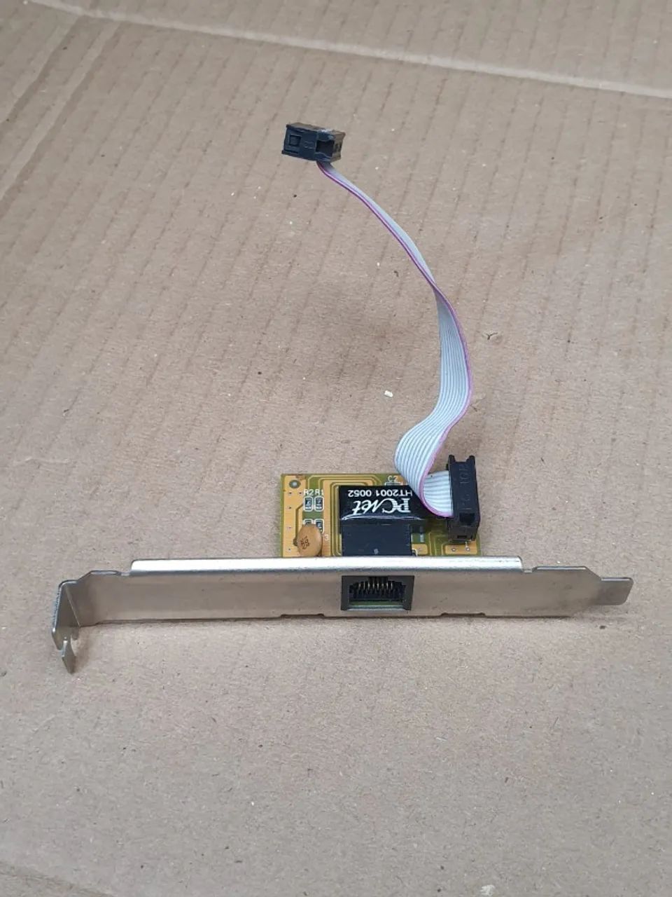 Rabicho Espelho Rede Rj45 P/ Placa Mãe Antiga