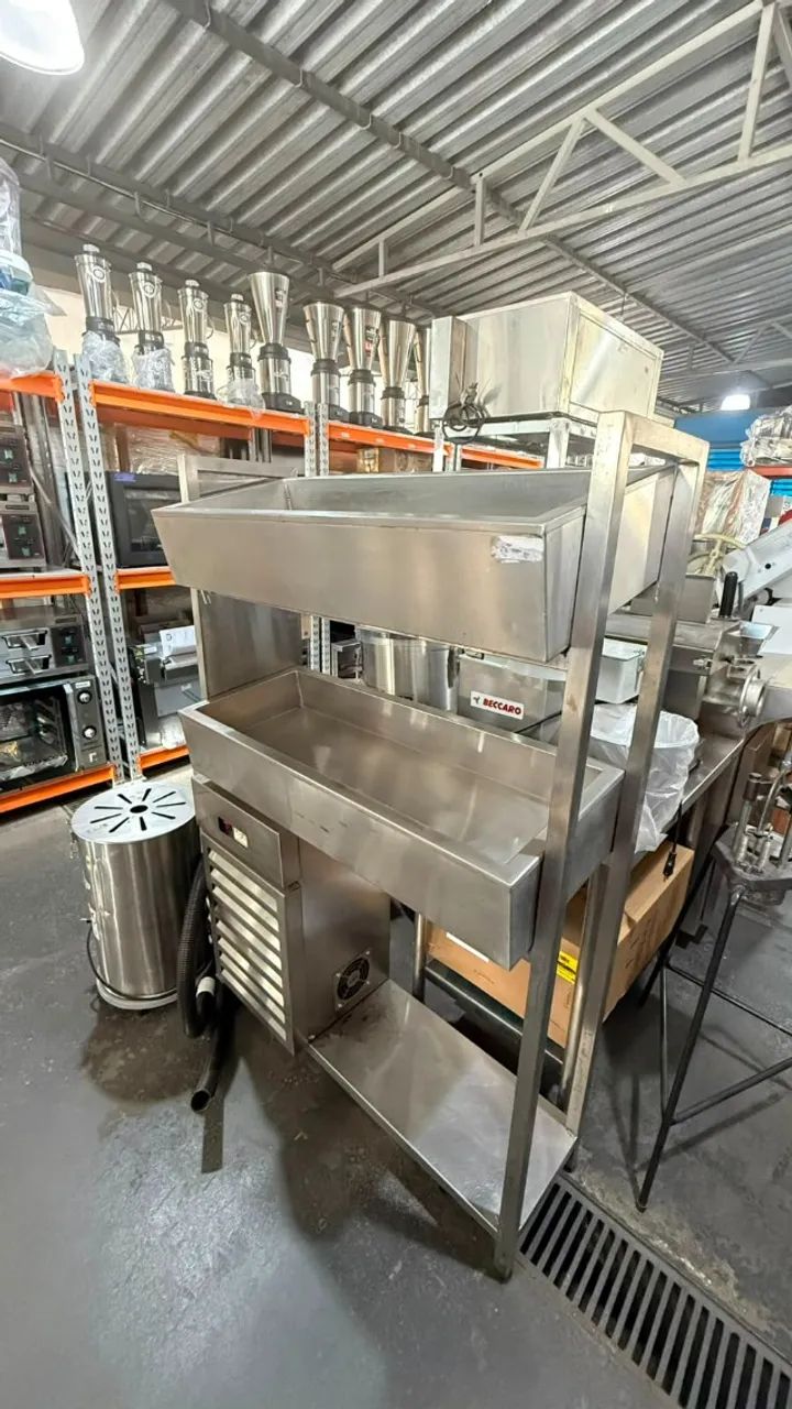 Pista Refrigerada Dupla em aço inoxidável - Foto 5