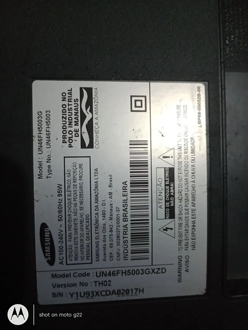 TV Samsung 46" - Foto 2