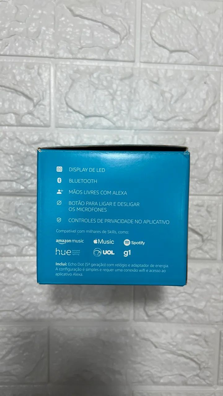 Echo dot com relógio (Alexa)  - Foto 2