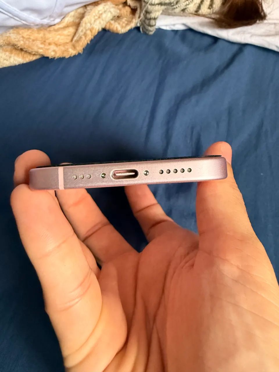 Vendo iPhone 15 de 128gb rosa - Foto 2