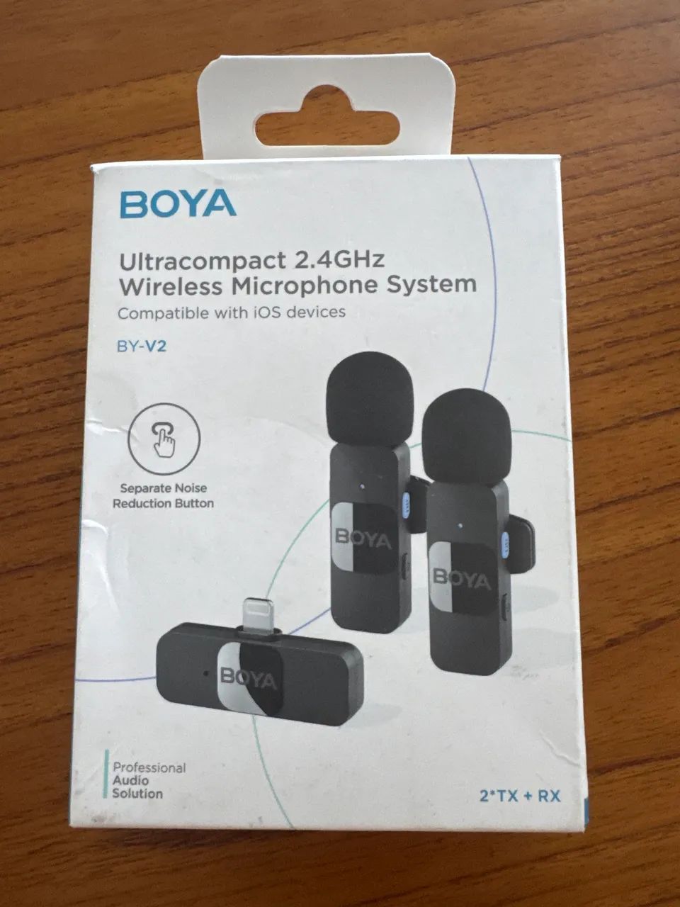 Microfone de lapela Boya BY-V2