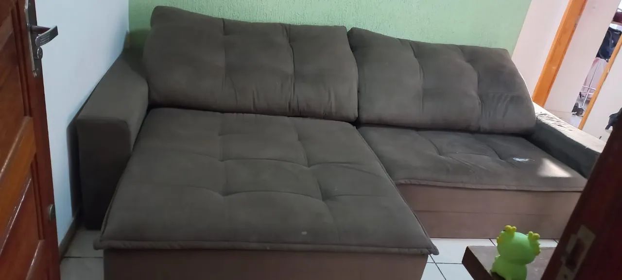 Vendo barato sofa retrátil 3mts 