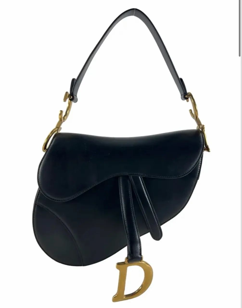 bolsa dior saddle preta de courino nova - Foto 3