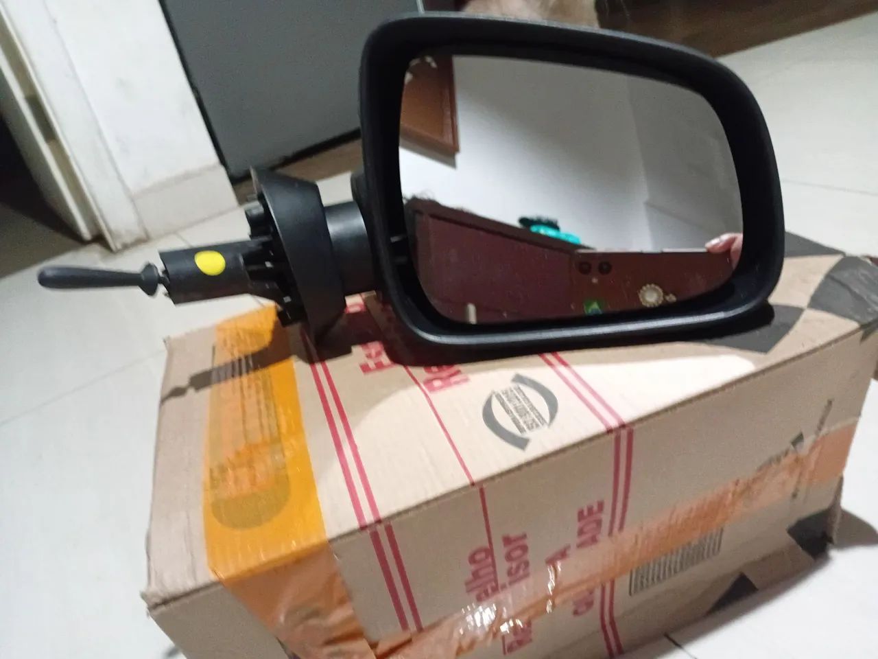 Vendo retrovisor logan/sandero2009/2010/2011/ 2012 -novo/ manual