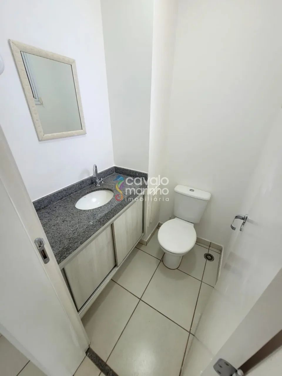 Sala comercial para alugar no Edifício New Office com banheiros e 1 vaga, 57m² - Nova Ribe - Foto 5