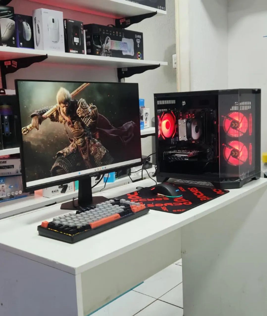 PC GAMER RYZEN 5 3600 + PLACA DE VÍDEO 4GB