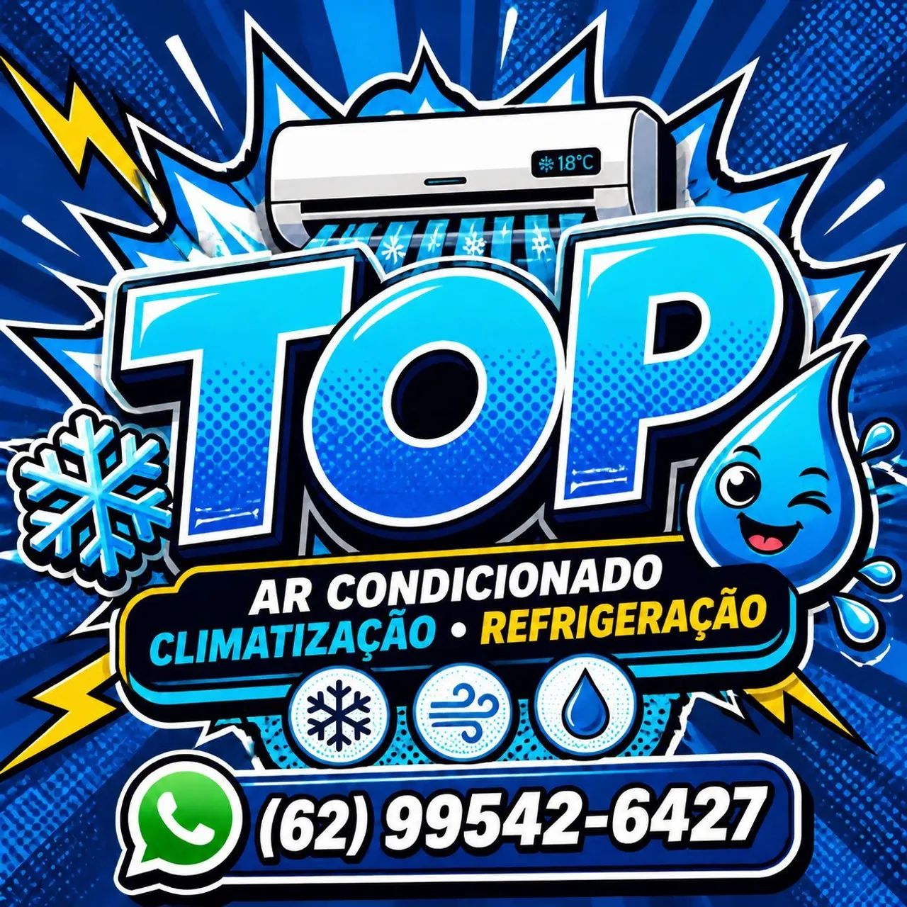 Top. Ar condicionado Limpeza 120