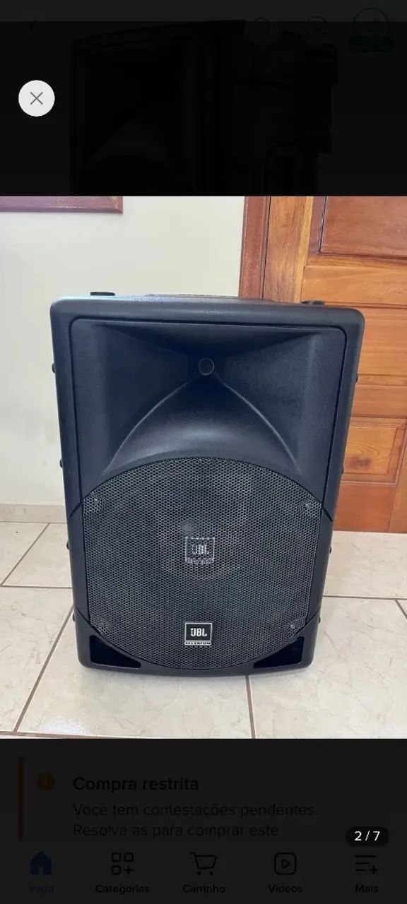 Caixa jbl spm 1503A neodimio  - Foto 5