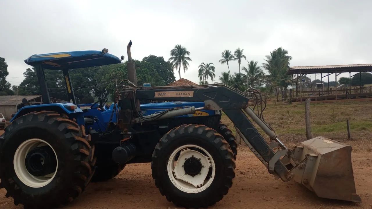 Trator NH 7630  - Foto 3