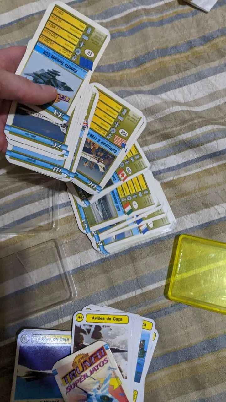 2 super trunfo de avião caças e jatos - Foto 4