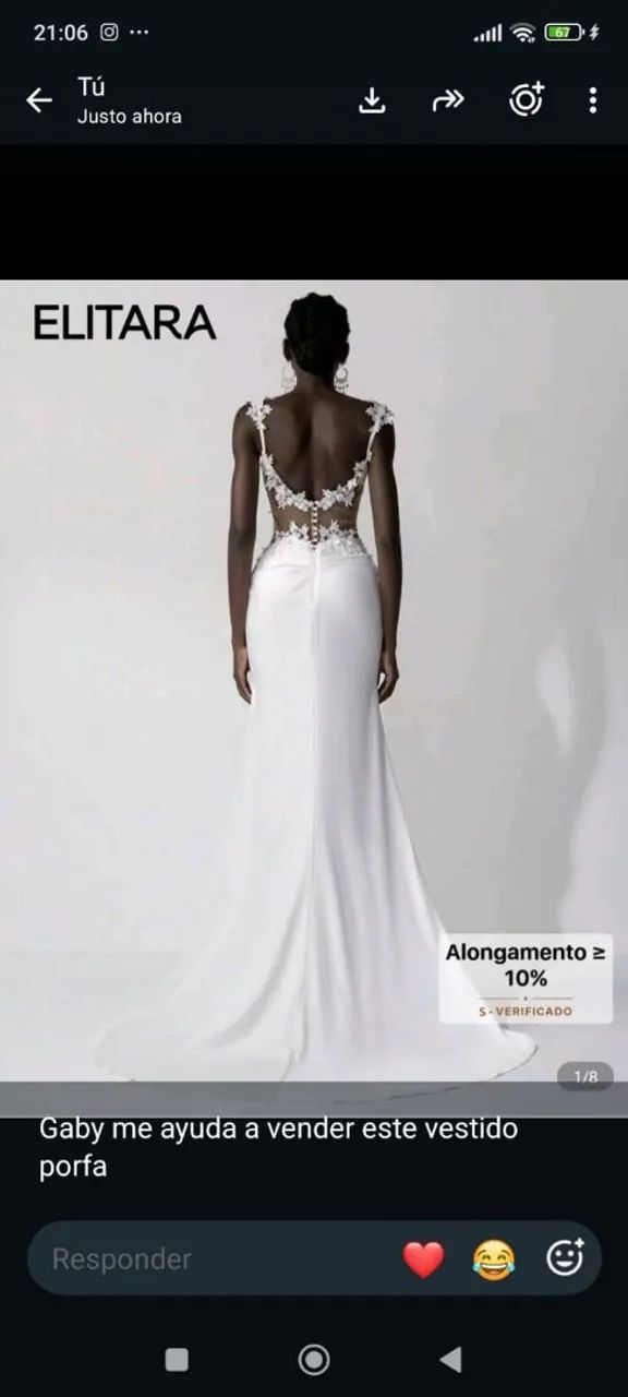 Vestido de noiva  - Foto 2
