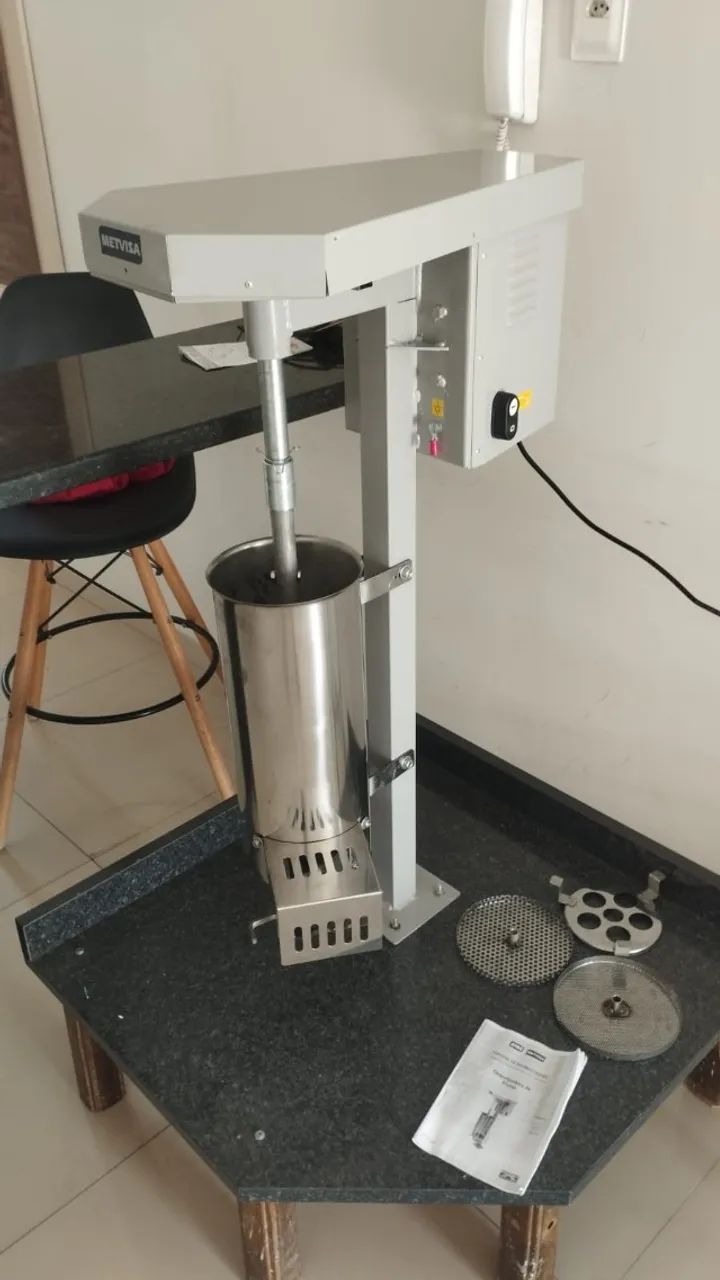 Despolpadeira de frutas industrial - Metvisa 10L - Nova