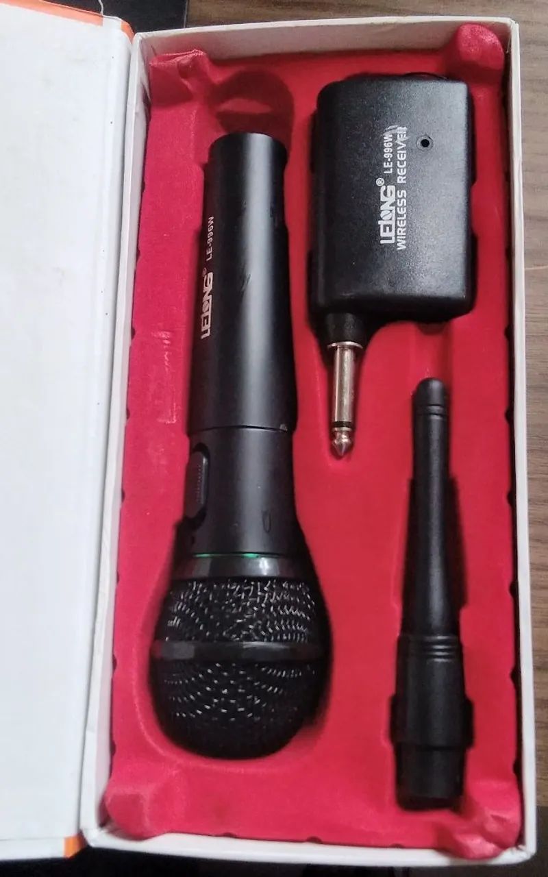Microfone sem fio lelong