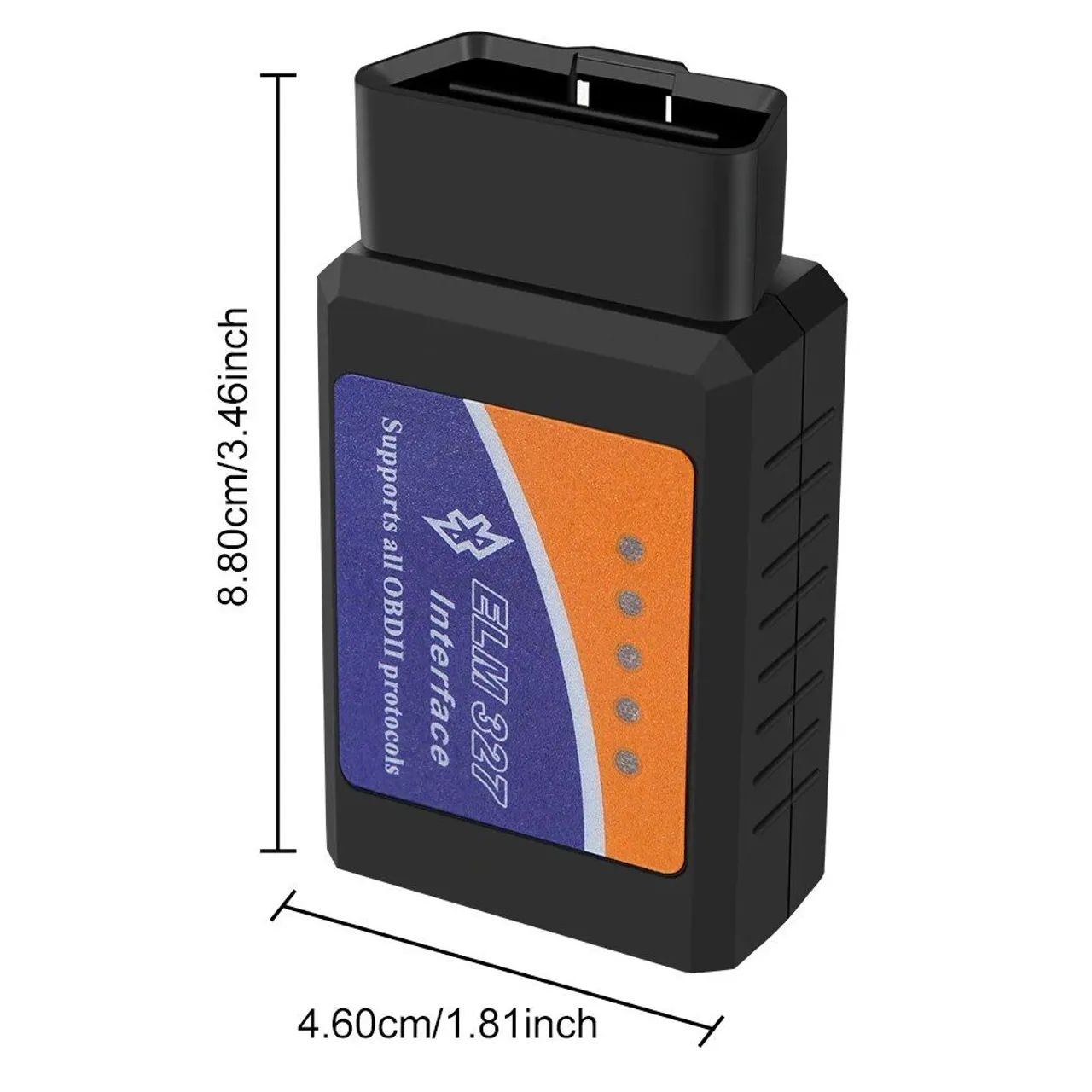 Scanner Automotivo OBD2 ELM327 Interface V2.1IOS Android OBD2 Scanner Bluetooth - Foto 3