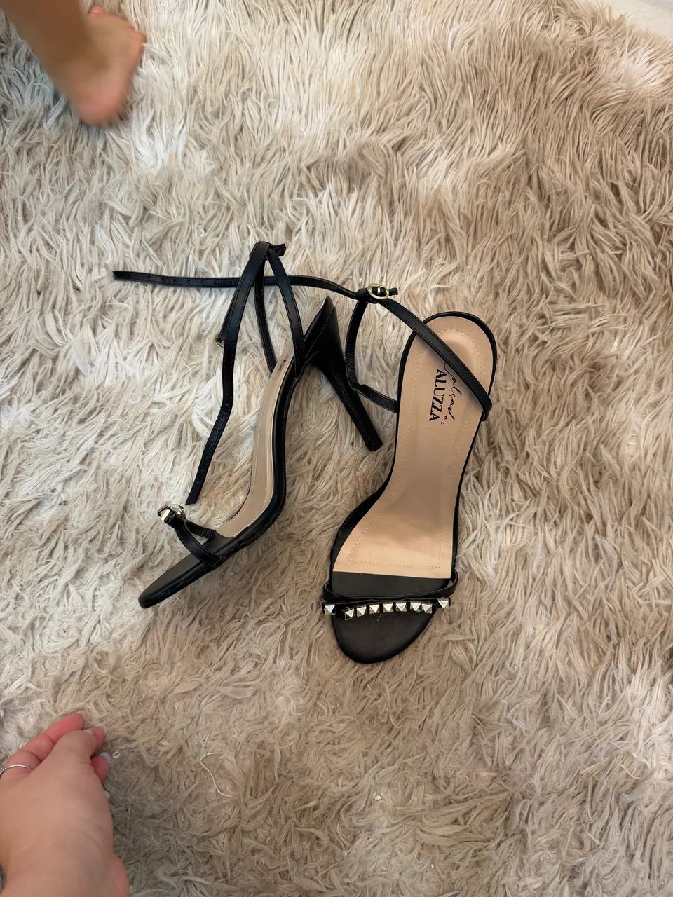 Sandália aluzza preto - Foto 2