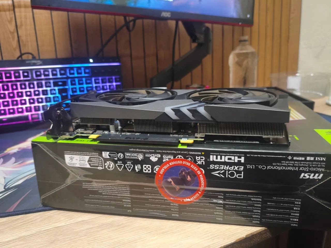 Rtx 4060ti 8gb msi gaming x  - Foto 5