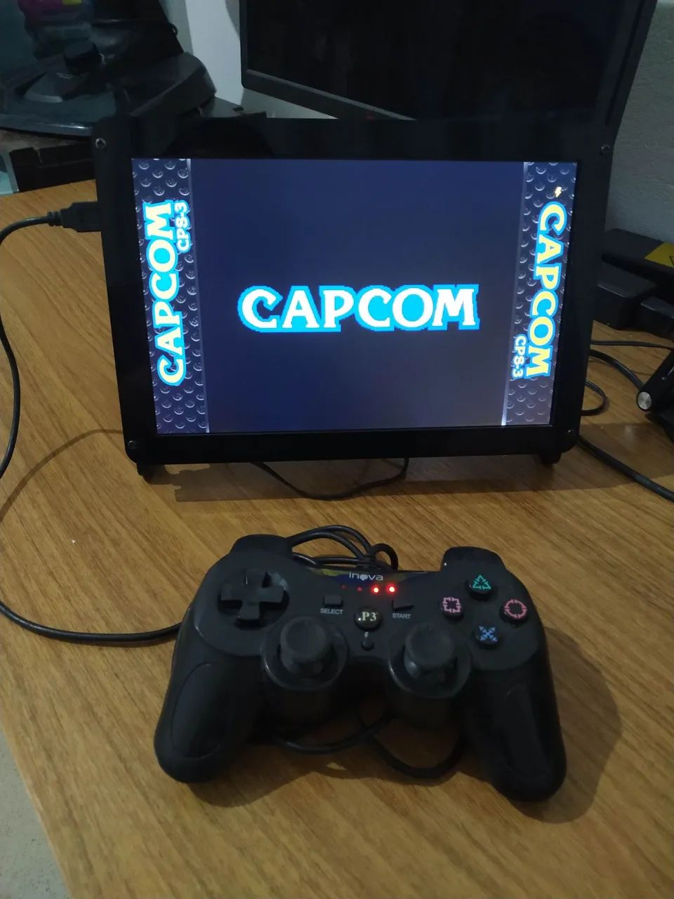 Raspberry com Tela e Retropie Instalado