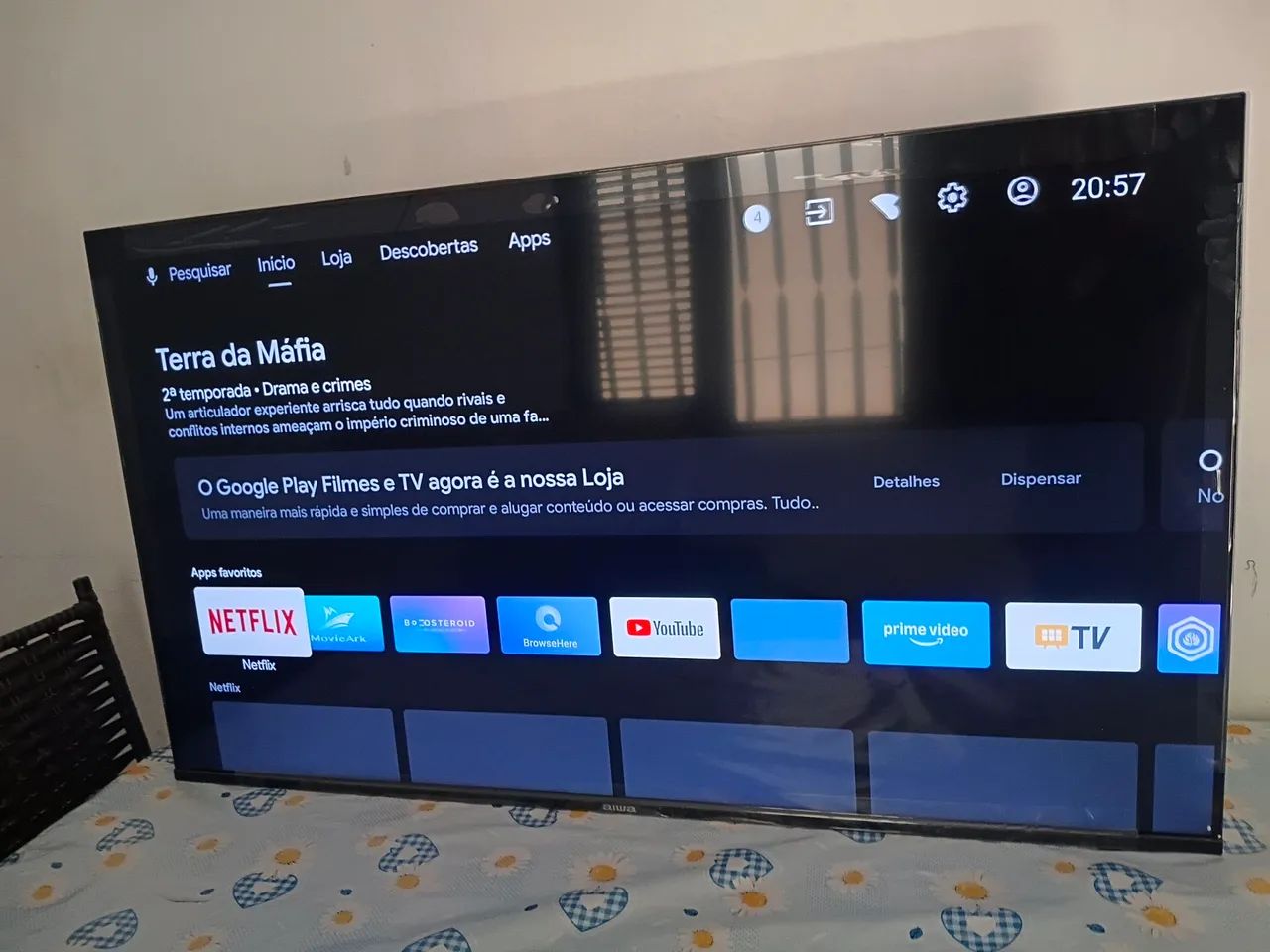 Televisão aiwa 50 polegadas 
