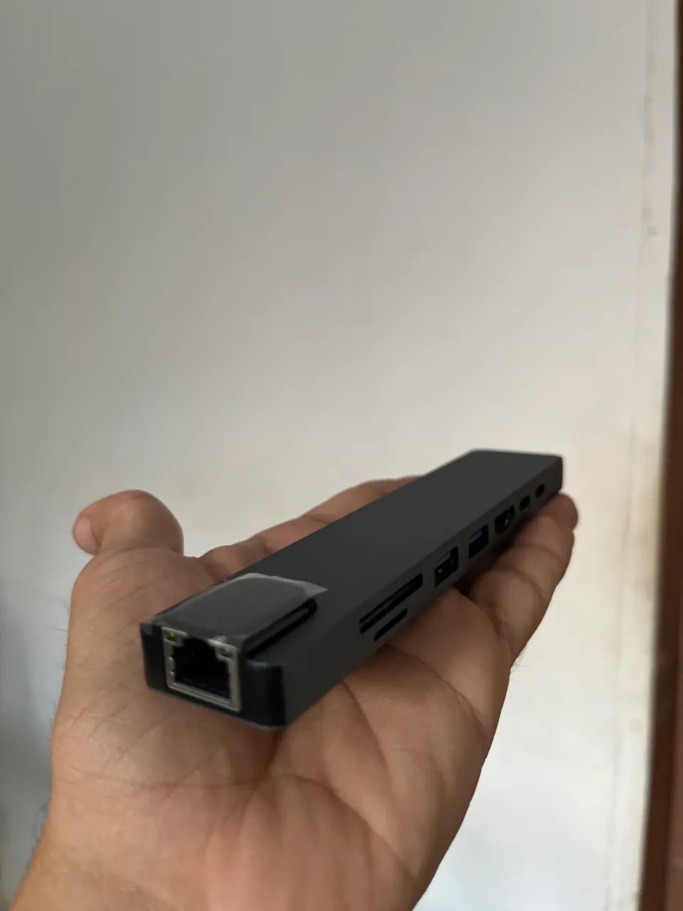 Hub USB 8 em 1 HDMI INTERNET - Foto 3
