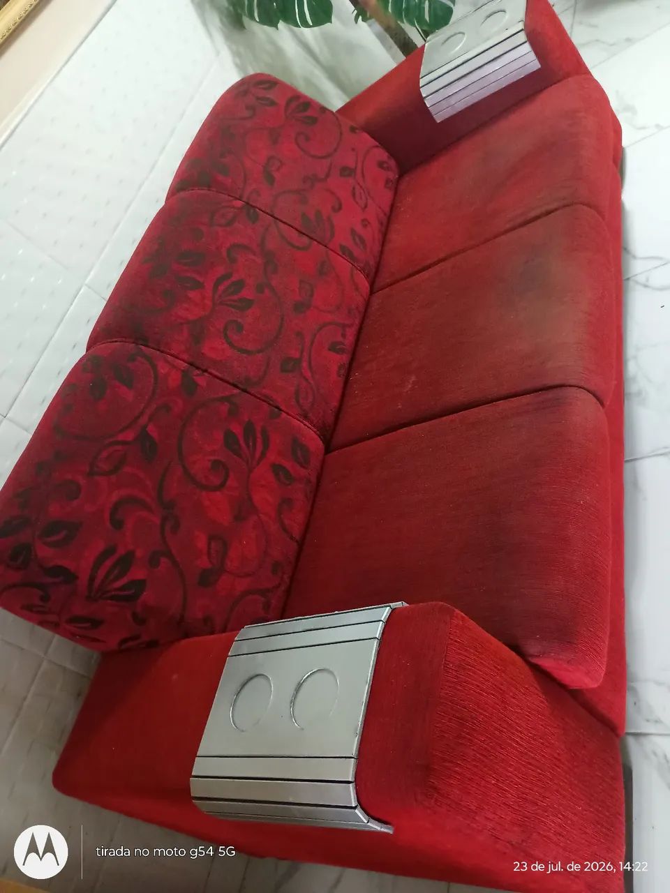 Sofá cama.