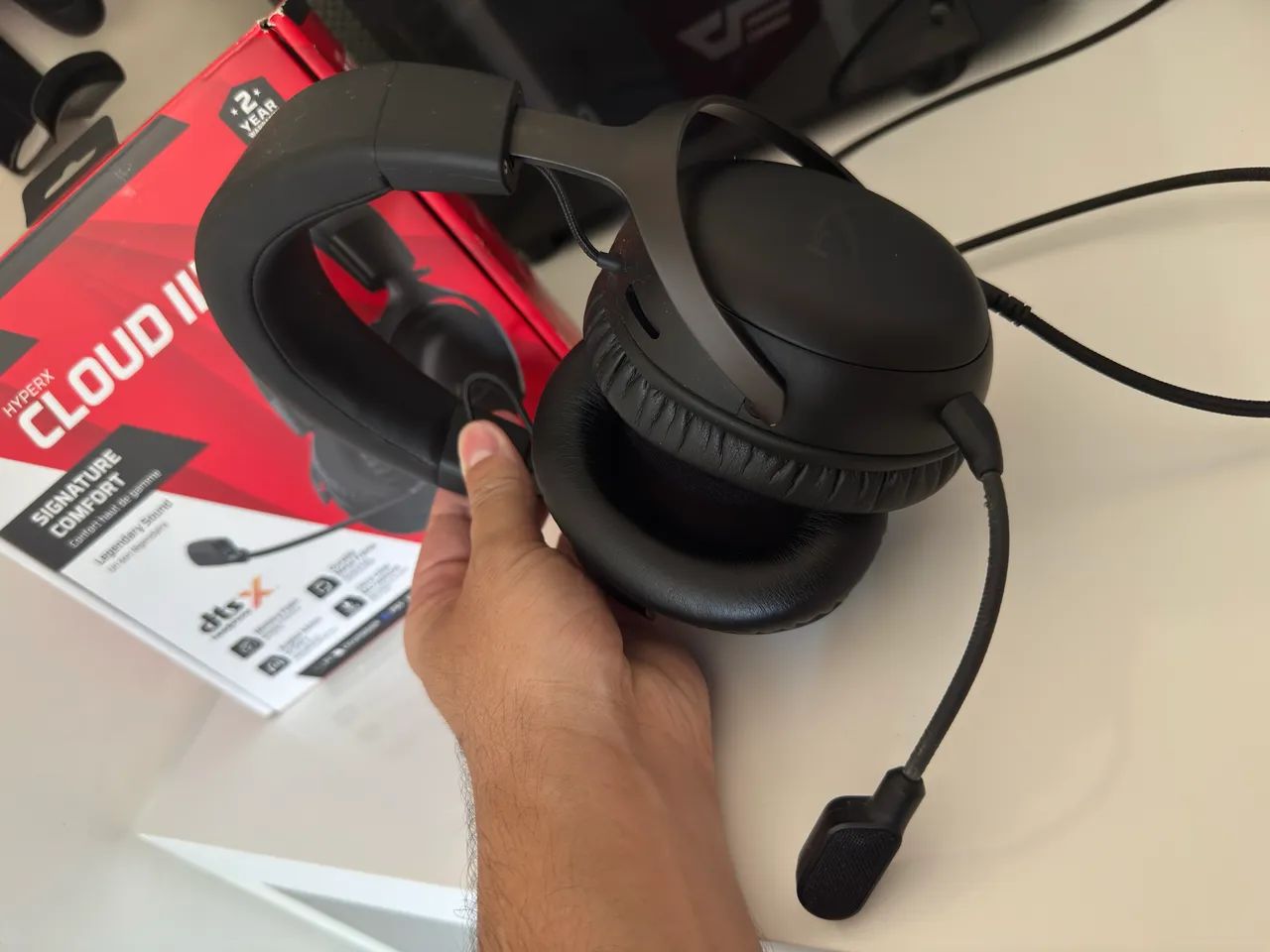 Fone HyperX Cloud III com fio 
