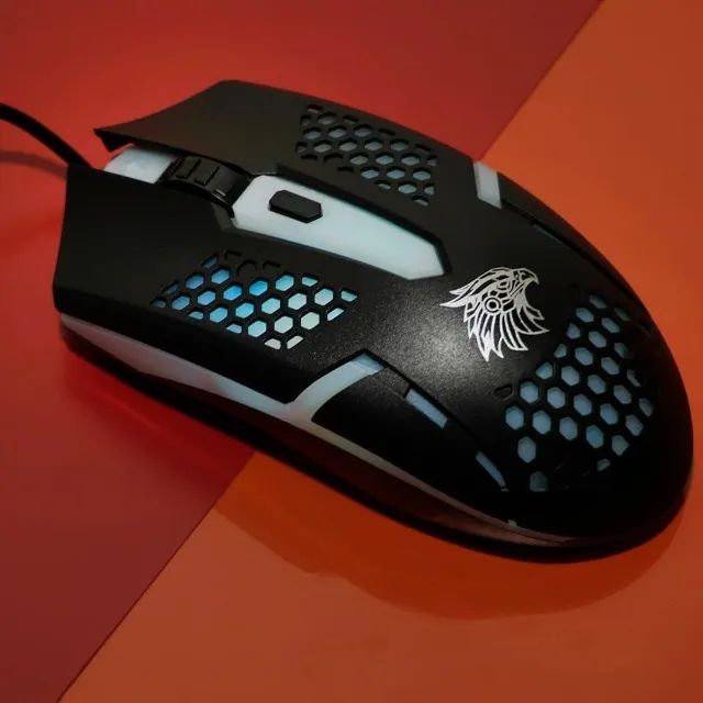 Mouse Gamer Multicolor 2400dpi M44j Kmex *ENTREGA GRÁTIS* - Foto 5