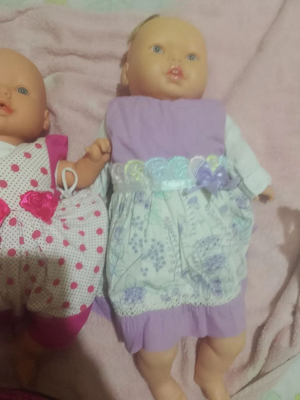 3 bonecas bebes corpinho de pano - Foto 3