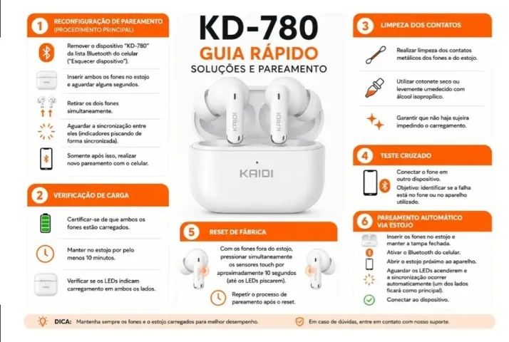 FONE DE OUVIDO KAIDI  - Foto 5