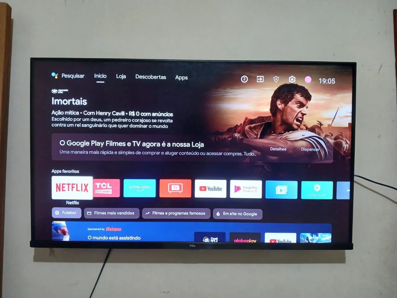 Televisão 43 polegadas 
