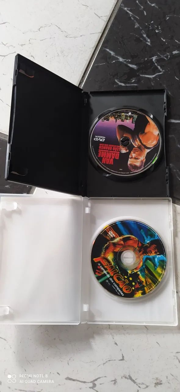 2 dvds clássicos Stallone e Vandame  - Foto 2