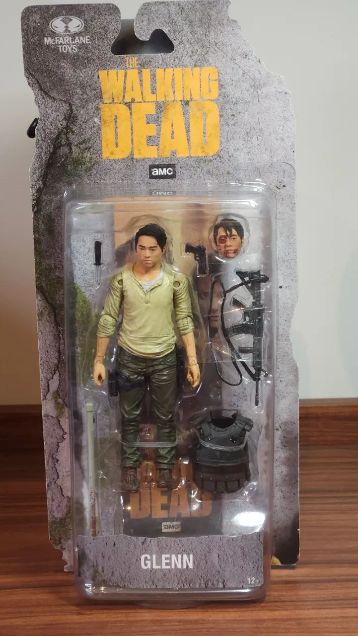 Kit Walking Dead Da Mcfarlane Toys: 1 Tyreese + 1 Glenn + 1 Andrea