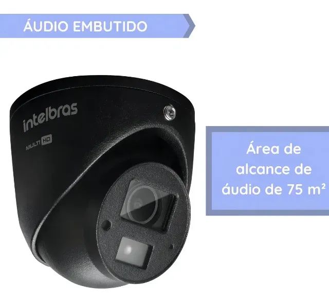 Câmera Multi Hd 2 Mega 2.8mm 20m Vhd 3220 Mini D Intelbras Cor Preto - Foto 2
