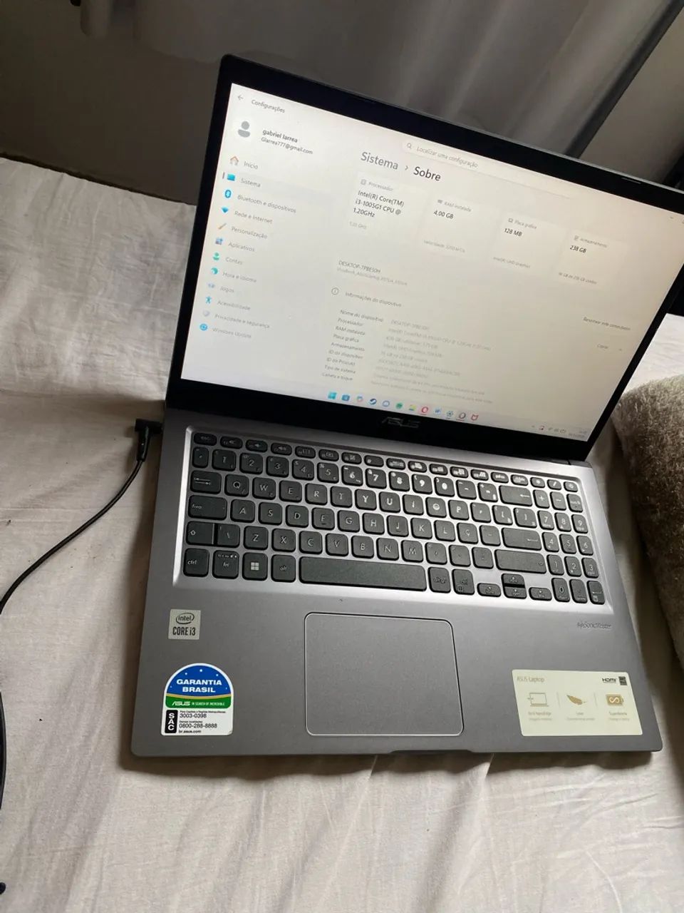 NOTEBOOK ASUS VIVOBOOK À VENDA - Foto 3