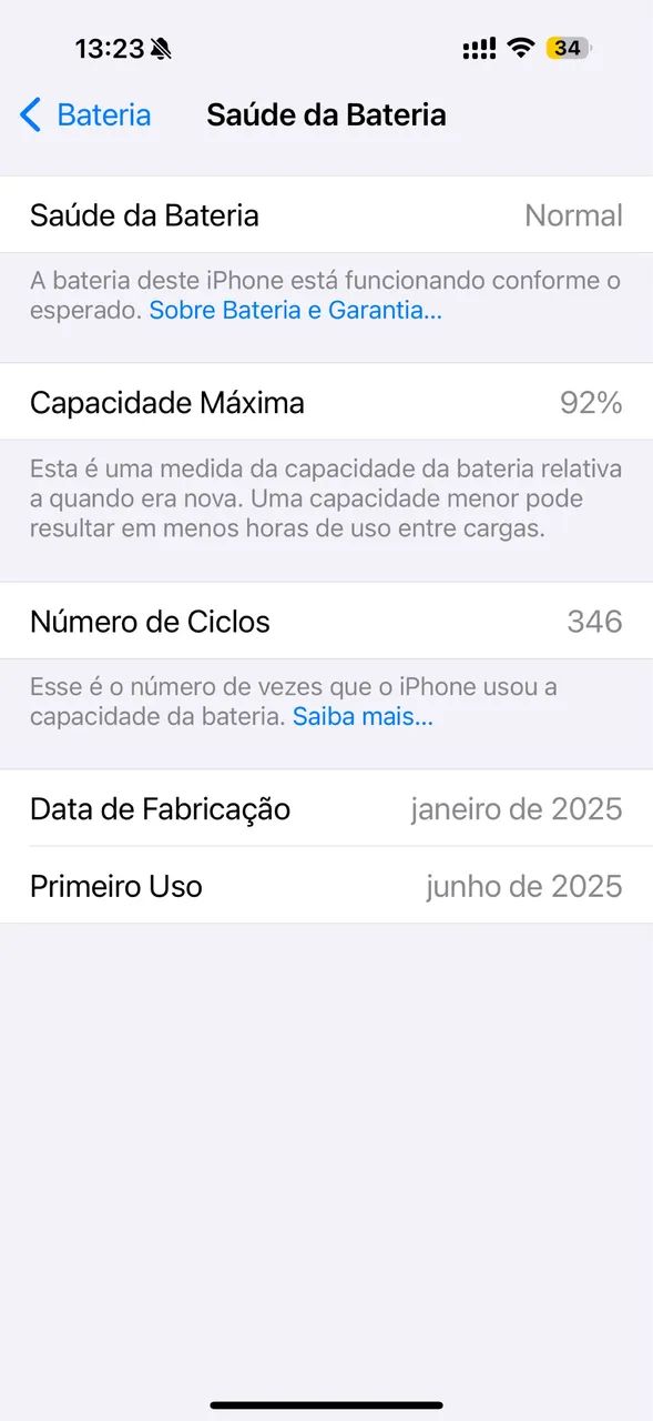 iPhone 16 PRO MAX perfeito 92% bateria - Foto 3