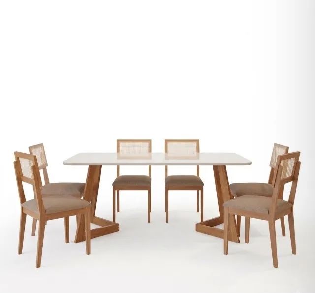 Conjunto de Jantar Florença 6 Lugares - Foto 2