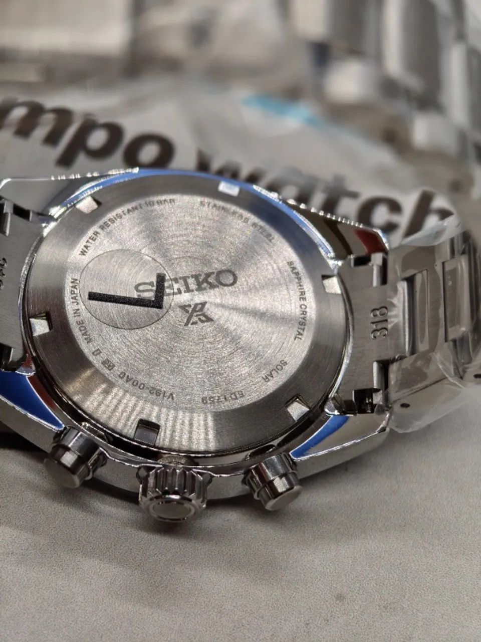 RELOGIO SEIKO SPEEDTIMER SALMÃO - Foto 3