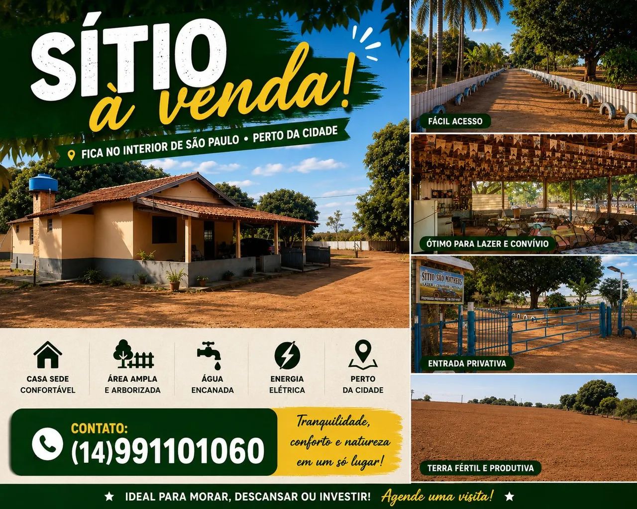 Sítio próximo da Cidade 