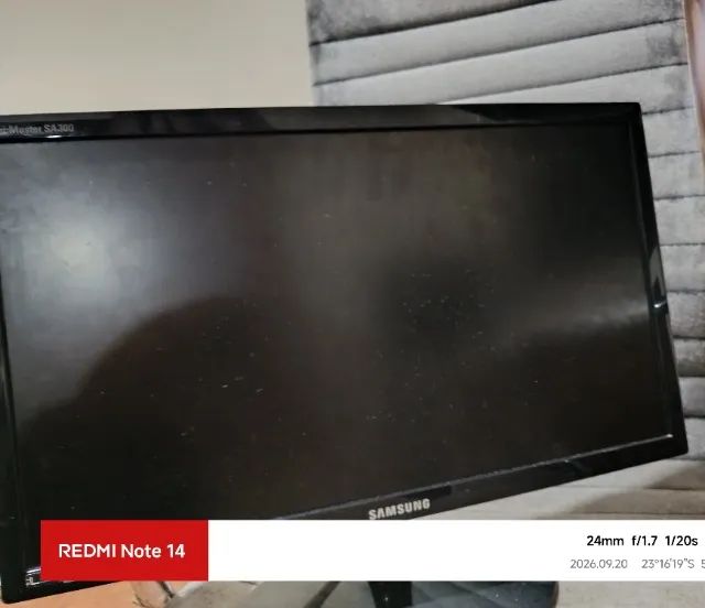 Munitor sansung 22 polegadas modelo LS22A300BSLD (para retirada de peça) - Foto 4