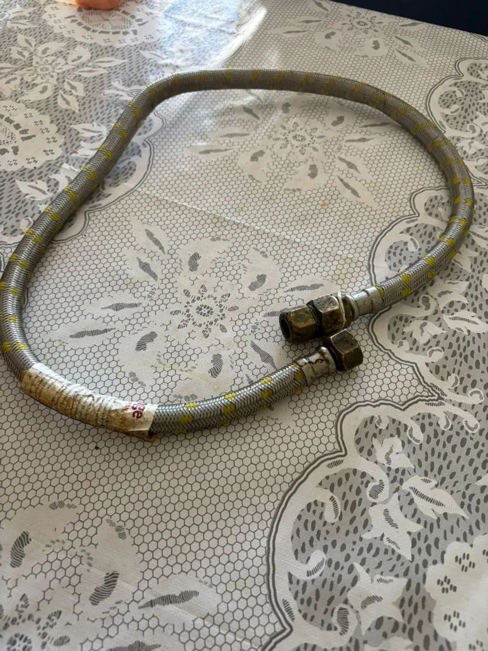 Mangueira de gás encanado