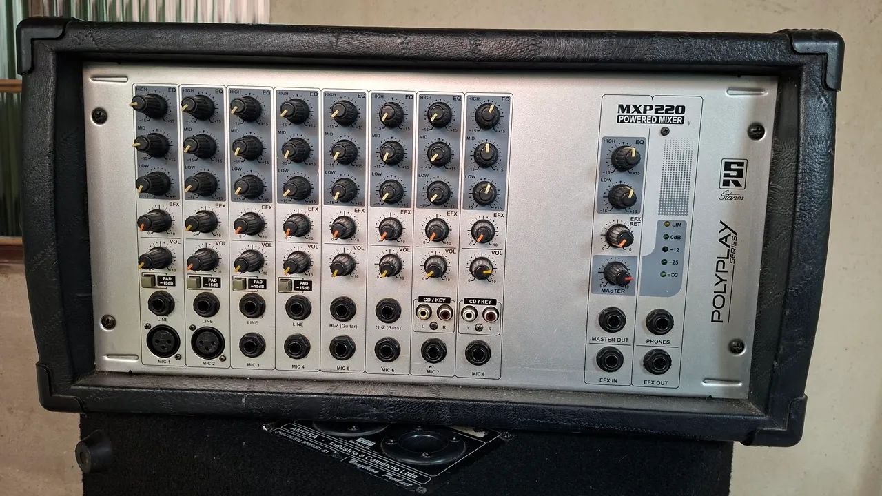 Cabeçote de som staner mxp220 
